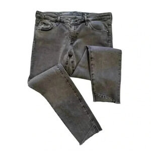 Adriano Goldschmied Super Skinny  Ankle Black Wash Jeans Size 29R